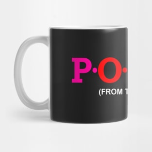 Poppy - From The Flower. Mug